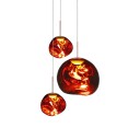 Tom Dixon - Melt Trio Round LED Pendel Kobber