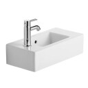 Duravit Vero servant, 50x25 cm, venstre, hvit