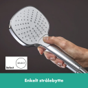 Hansgrohe Croma Select E Hånddusj Vario EcoSmart, Hvit/Krom