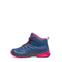 Scarpa Rush Mid Kid GTXblue/fuxia EU 25