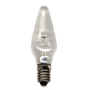 Universal E10 LED 0,2 W, klar, 3 stk.