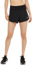 Nike Eclipse Running Shorts 3" Dame Black/Reflective Silver XS