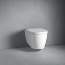 Duravit ME By Starck Compact Toalettpak. u/skyllekant, m/ myktlukkende sete/lokk