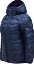 Peak Performance Helium Down Hood Jacket Dame Blue Shadow M