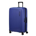 Samsonite NUON utvidbar stor koffert 75 cm Matt Nautical Blue