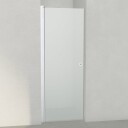 INR Iconic Nordic Rooms Dusjnisje Linc 2 Original Matt Aluminium / 77,5cm Frostet Glass