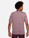 Nike Dri-Fit Rise 365 Running Top Herre Night Maroon/Heather XL