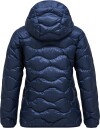 Peak Performance Helium Down Hood Jacket Dame Blue Shadow M