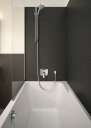 Hansgrohe Croma Select E Dusjsett Vario 65 cm, EcoSmart, Hvit/Krom