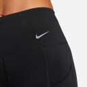 Nike Dri-Fit Go High Waist Tights Dame Black/Black S