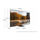 Samsung QE75QN700BTXXC 75" Smart TV med Tizen Operativsystem og Surround Høyttalere