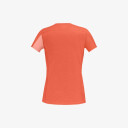 Norrøna Women's Falketind Equaliser Merino T-Shirt L  Peach Amber/Orange Alert