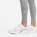 Nike One Dri-Fit High Waist Dame Iron Grey/Heather/White L