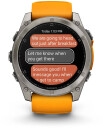 Garmin Fenix 8 AMOLED Sapphire 51mmTI/Graphite/Spark Orange