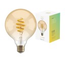 Hombli Smart Bulb G95 CCT Filament Amber