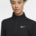 Nike Dri-Fit Element 1/2-Zip Dame Black M