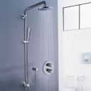 Grohe Rainshower 210 dusjsystem Ø210 mm, uten blander, Krom