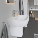 Duravit D-Code servant, 55x43 cm, hvit