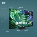 Samsung 83" OLED S90D 4K Smart TV (2024), Black