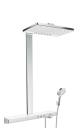 Hansgrohe Rainmaker Select 460 2jet 460x300 mm, EcoSmart 9 l/min, Hvit/Krom