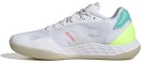 Adidas Adizero Fastcourt 2.0 Dame Footwear White/Silver Metallic/Gray Two 37 1/3