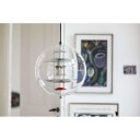 Verner Panton Globe Taklampe Liten Farget Glass