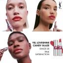 Yves Saint Laurent Loveshine Candy Glaze Lip Gloss Stick 5 Pink Satisf