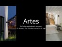 SG Artes Utelampe Corten 2700K 8W LED