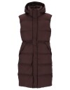 Twentyfour Mode Eva Puffy Vest D Mørk Brun 38