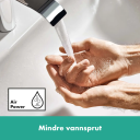 Hansgrohe Vivenis Servantbatteri 110 Med Oppløftventil, Krom