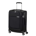 Samsonite D'Lite utvidbar kabinkoffert med 4 hjul 55 cm Svart