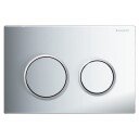 Geberit Omega20 Betjeningsplate Krom/Mattkrom/Krom