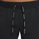 Nike Tempo Luxe 3" Running Shorts Dame Black/Black/Reflective Silver M