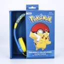 Pokemon Pokémon Pikachu Headset For Barn Maks. 85dB 3-7 år Blå / Gul