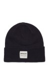 MOSS COPENHAGEN Mschmojo Logo Beanie Black MOSS COPENHAGEN BLACK ONE SIZE