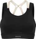 Abecita Women's Powerful Sport Bra Moulded Cups C95, Black