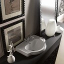 Lavabo Retro servant, 62x45,5 cm, hvit