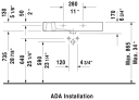 Duravit Vero Møbelservant 850x490 mm, u/bl.hull, u/o.l, Hvit m/WG