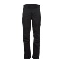 Black Diamond Men StormLine Stretch Full Zip Rain Pants Sort S Man