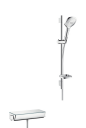 Hansgrohe Ecostat Select dusjpakke 650 mm, med termostat, Hvit/Krom