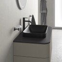 Duravit Happy D 2 Plus servant, 60x40cm, antrasitt