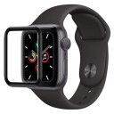 Apple Watch Series SE (2022)/SE/6/5/4 Beskyttelsesglass 44mm Svart