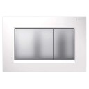 GEBERIT SIGMA30 DUAL BETJENINGSPLATE, HVIT