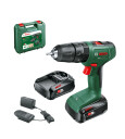 BOSCH SLAGDRILL EASYIMPACT 18V-40 2X2AH