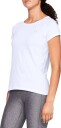 Under Armour Women's HeatGear Armour Short Sleeve Hvit L Woman