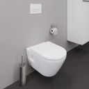 Duravit D-Neo Vegghengt toalett 370x540 mm, Rimless, Hvit