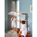 Hansgrohe Croma E Showerpipe 280 280x170 mm, 1jet, EcoSmart, Krom