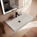 Hansgrohe Xanuia Q Vegghengt Servant 80x48 cm m/1 bl.hull u/ol Hvit