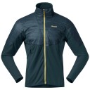 Bergans Men's Senja Midlayer Jacket Blå S Man