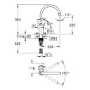 GROHE CONCETTO KJØKKENARMATUR KROM